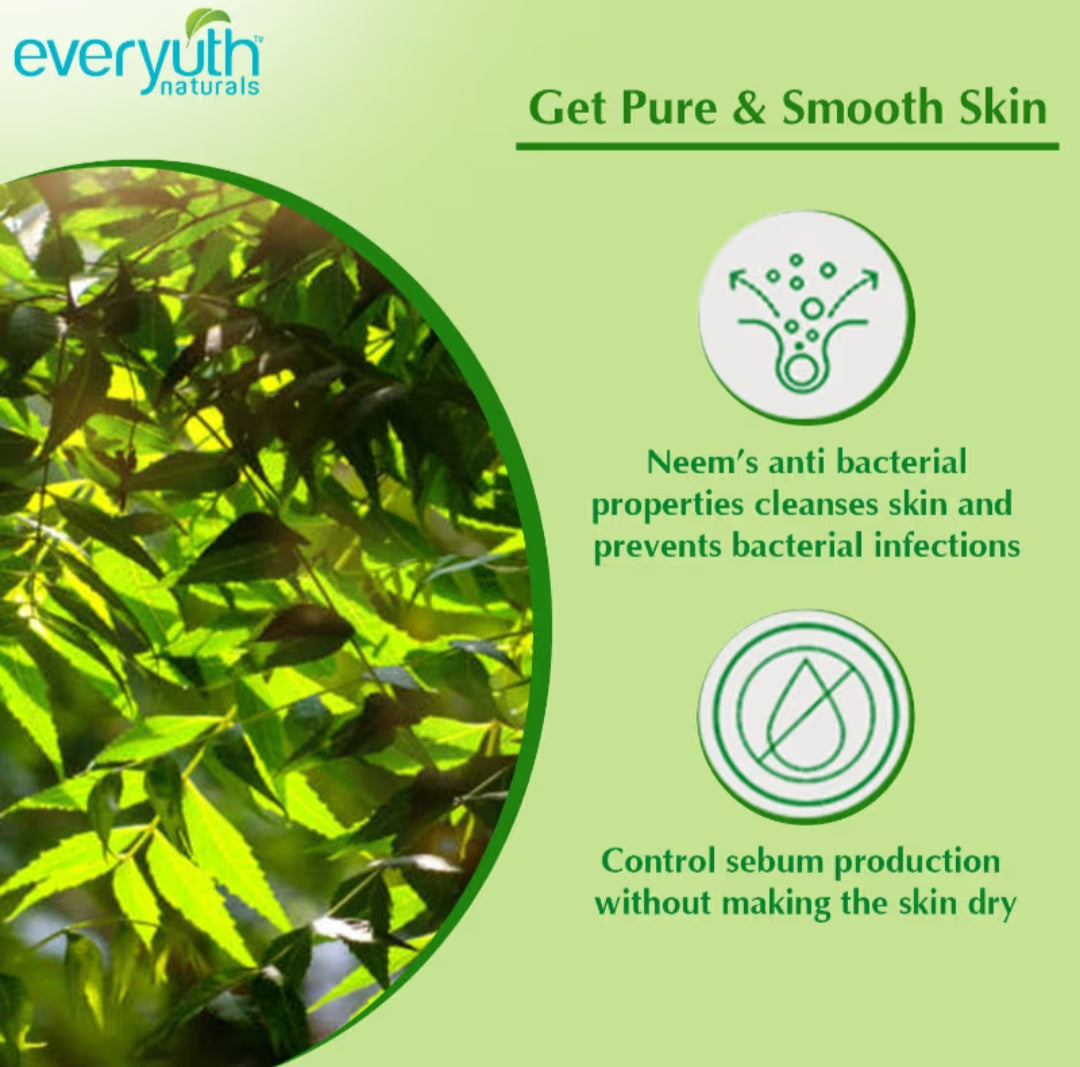Face Wash- Everyuth Naturals Purifying Neem Face Wash 75gm