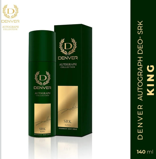 Perfumes & Deodorants- DENVER 'EMPEROR' a SRK Autograph Collection Deodorant Body Spray 140ml