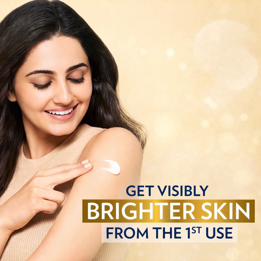 Lotions & Moisturizers- Vaseline Healthy Bright Non-sticky Gluta-Hya Flawless Glow Serum-in-Lotion which is 10X More Powerful than Vitamin-C and enriched with GlutaGlow, Hyaluron, and Pro-Retinol to help Nourish the Skin and Enhance a Flawless Glow - 70ml