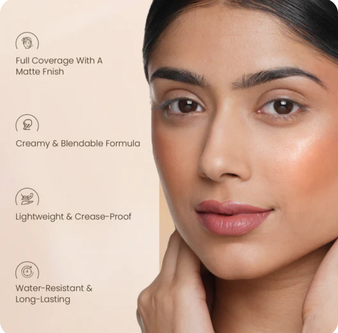 Makeup Concealer- Swiss Beauty Cover Studio Ultra Base Concealer Palette for Fresh, Natural and Breathing Skin