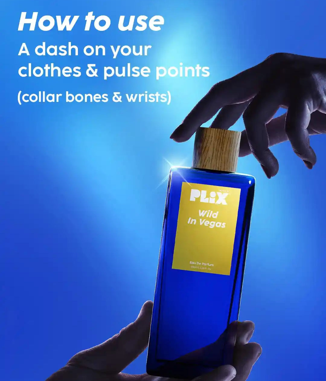 Perfumes & Deodorants- PLIX Wild In Vegas Mandarin & White Muskan Perfume 100ml