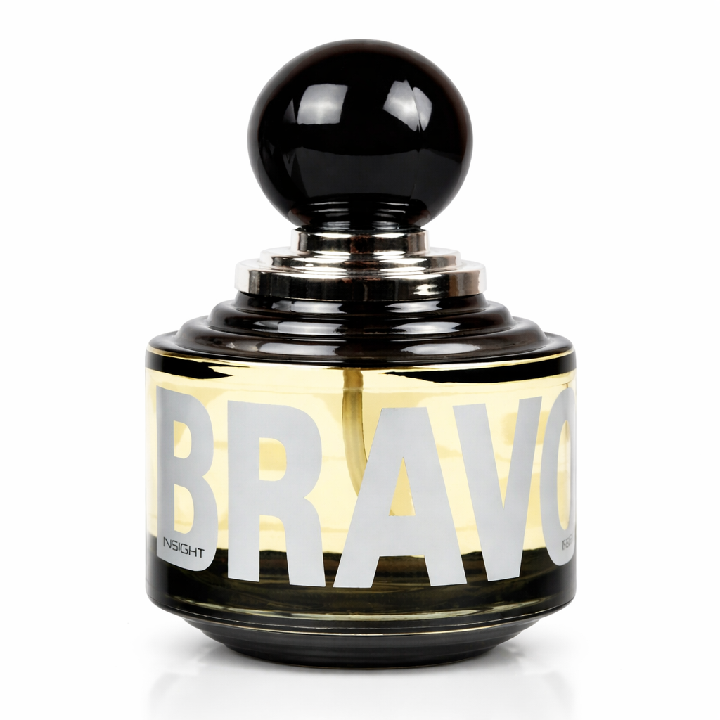 Perfumes & Deodorants- INSIGHT's BRAVO EDP Long-Lasting Refreshing Perfume featured with Top Notes of Aromatic Citrus, a Fresh Floral Heart, and a Base of Sandalwood and Musk - 100ml