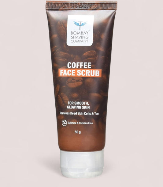Face Scrub- BOMBAY SHAVING COMPANY'S COFFEE FACE SCRUB 50gm