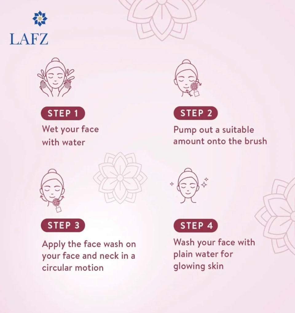 Face Wash- LAFZ Apple Cider Vinegar Foaming Face Wash with Aloe Vera & Holy Basil for Clean, Smooth & Glowing Skin 100ml