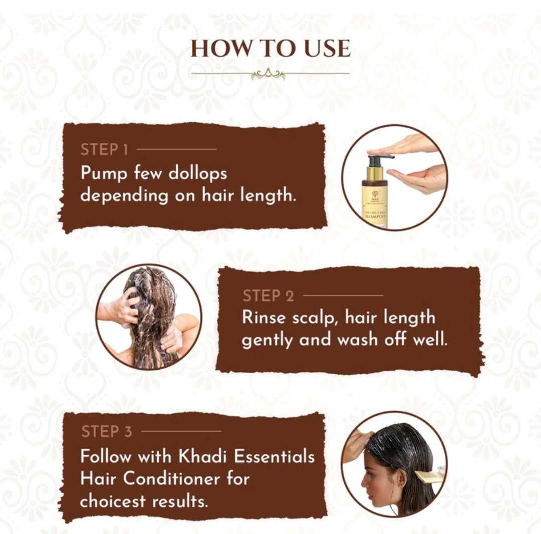 Shampoo and Conditioner- Khadi Natural's Coconut Milk Shampoo with Argan & Arnica for Soft & Smooth Hair 200ml
