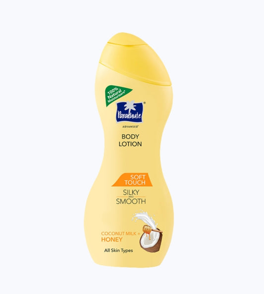 Lotions & Moisturizers- Parachute Advanced Soft Touch Body Lotion with Coconut Milk & Honey (72 Hours Moisture) for All Skin Types 250ml