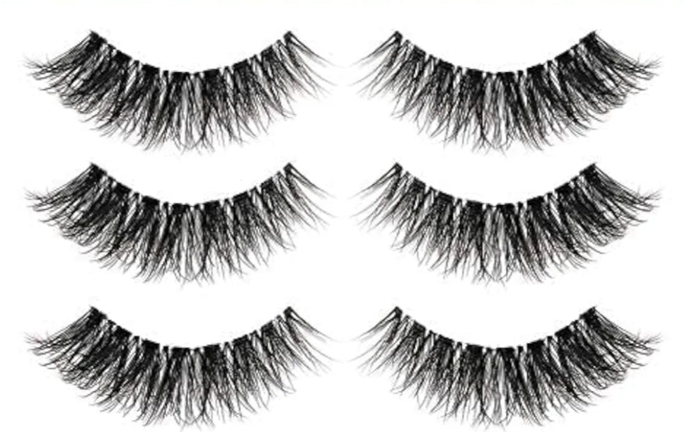 Makeup False Eyelashes- Red Cherry 7D False Eyelashes - 1 Pair