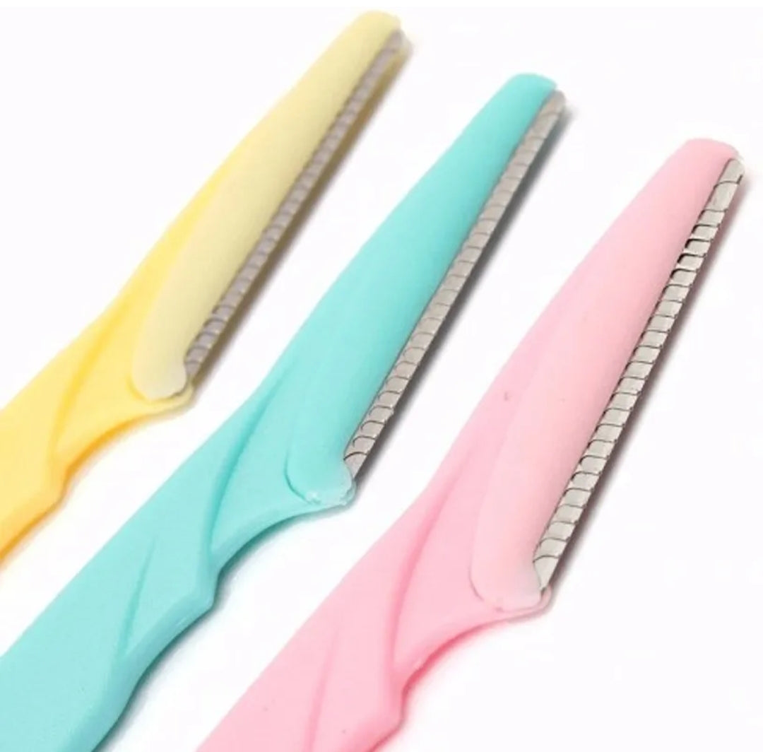 Razor- Tinkle Stainless Steel Multipurpose Eyebrow Razor (Set of 3 Pcs)