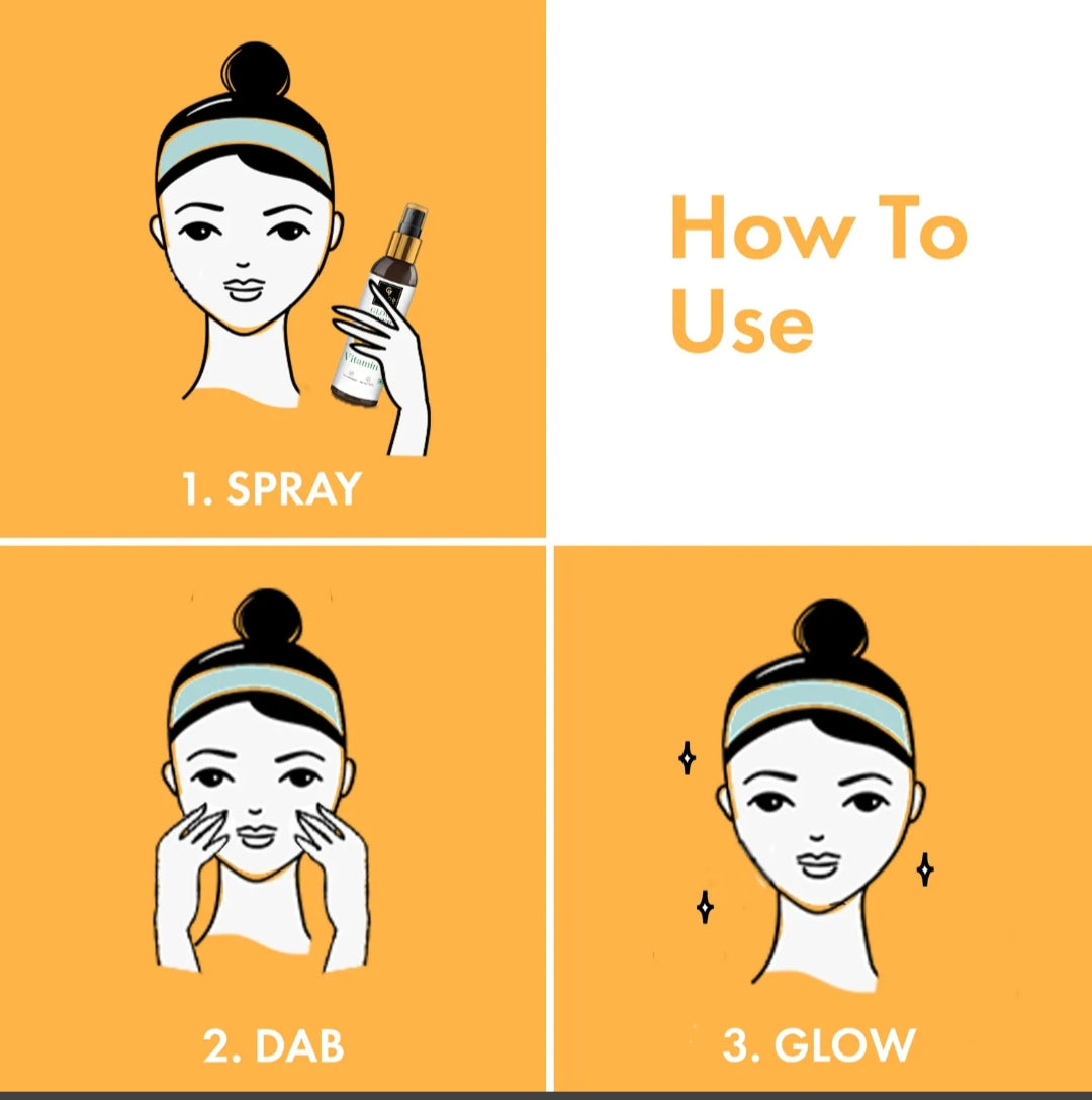 Face Toner- Good Vibes Vitamin-C Glow Toner 120ml