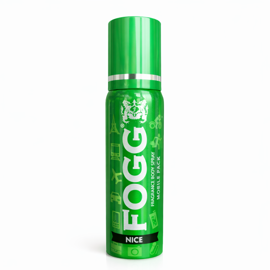 Perfumes & Deodorants- Fogg NICE Mobile Pack Long-Lasting Refreshing Fragrance Body Spray for Men - 25ml