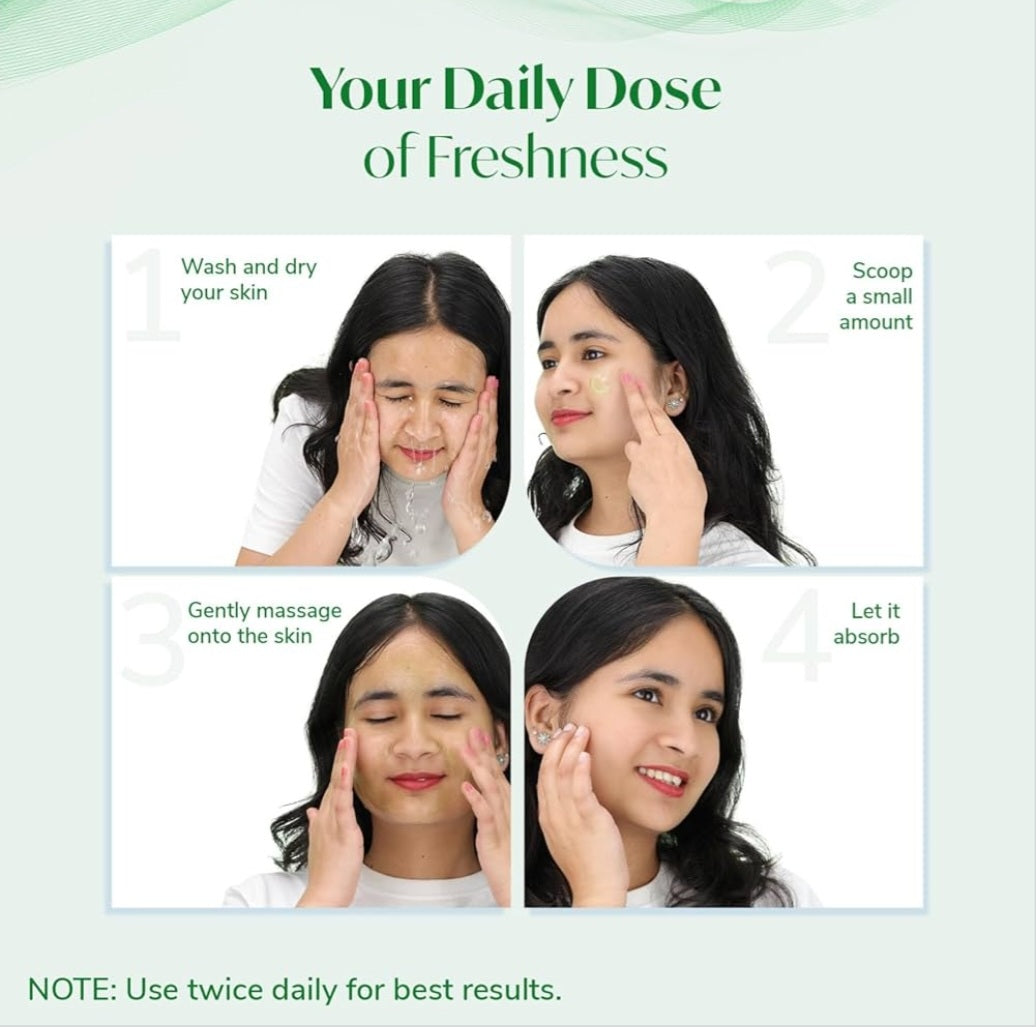 Aloe Vera Gel- MeGlow Aloe Vera Gel with Cucumber extract for Intense Hydration 100gm