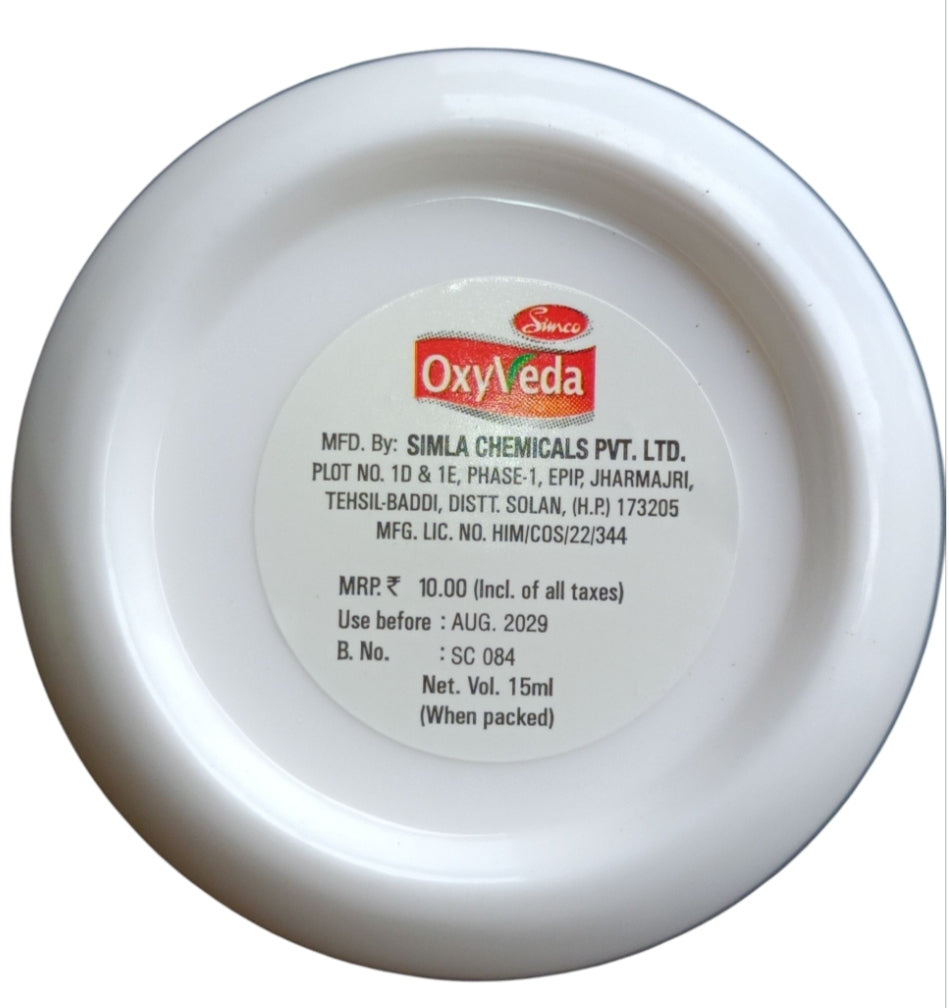 Lotions & Moisturizers- OxyVeda Fruit Soothe Moisturizing Skin Cream 15ml