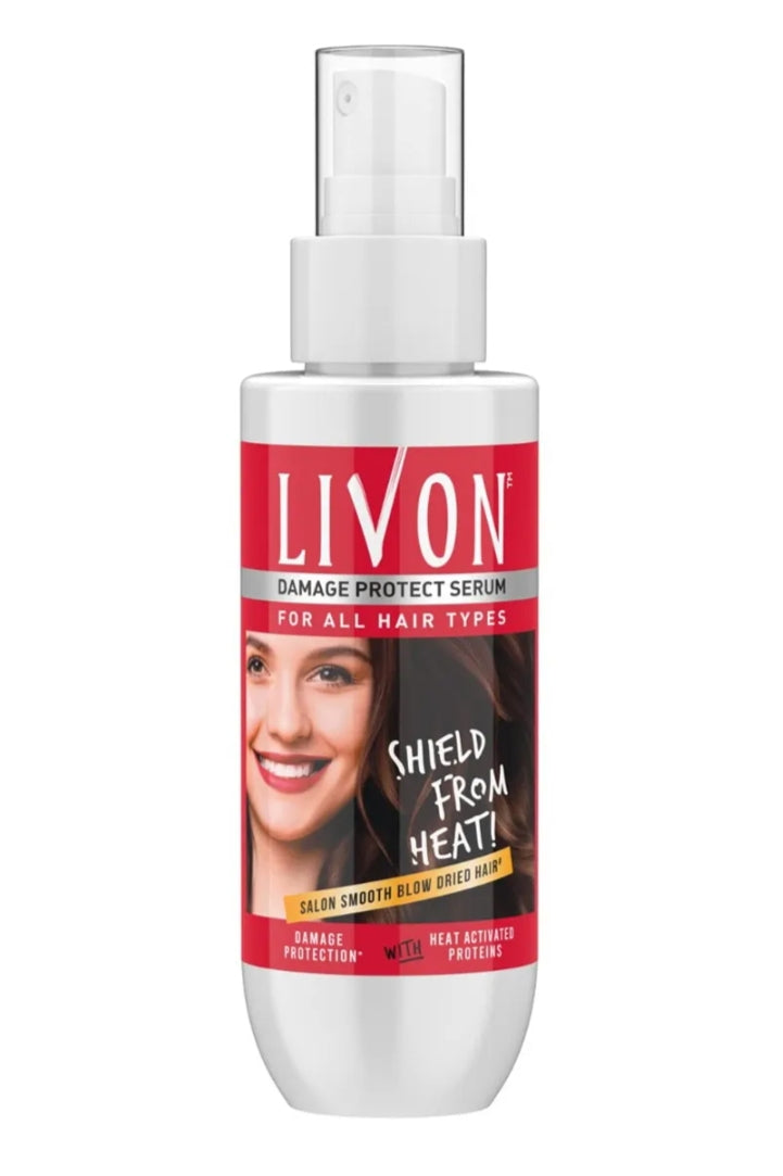 Hair Serum- Livon Damage Protect Serum For All Hair Types 100ml