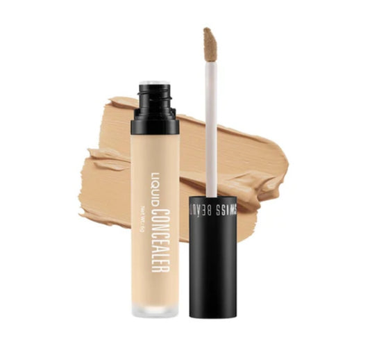 Makeup Concealer- SWISS BEAUTY Perfect Liquid Concealer 6gm (Shade-02: Sand Sable)