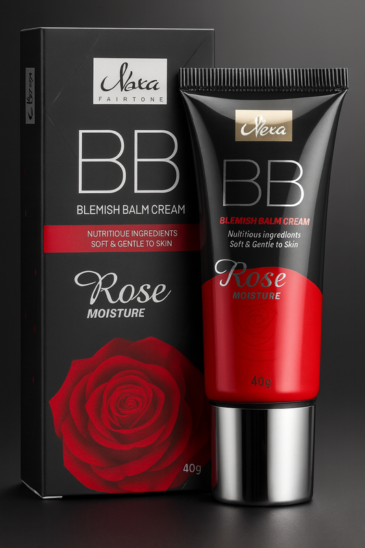 Makeup BB & CC Cream- Nexa Fairtone's Blemish Balm (BB) Cream with Nutritious Moisturizing Extracts of Rose which is Soft & Gentle for the Skin - 40gm