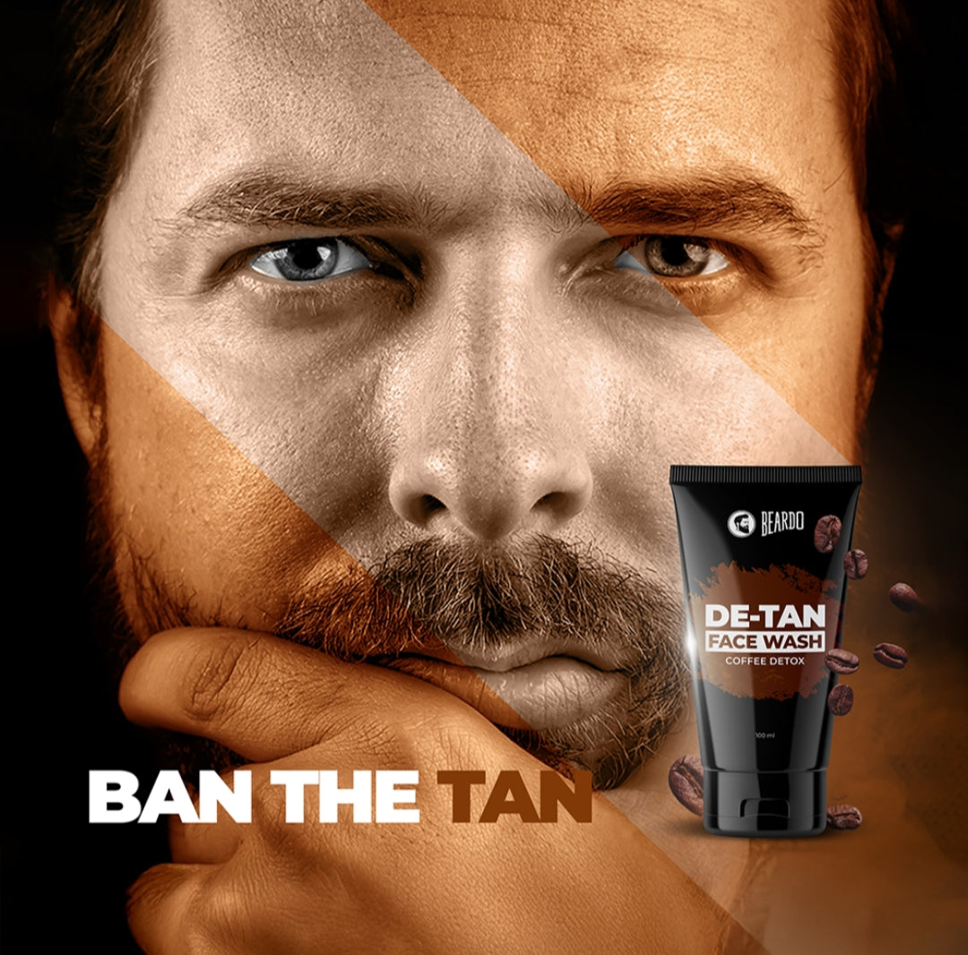 Face Wash- BEARDO DE-TAN Face Wash Coffee Detox 100ML