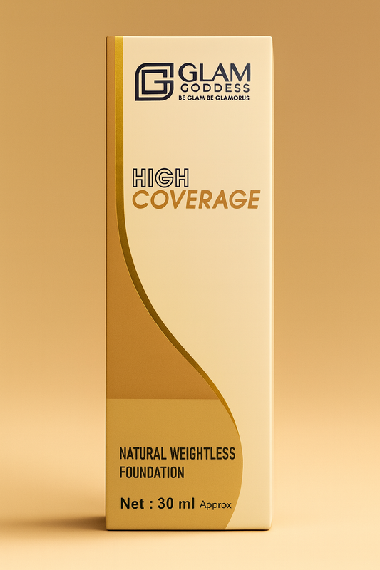 Makeup Foundation- Glam Goddess High Coverage Natural Weightless Foundation - 30ml