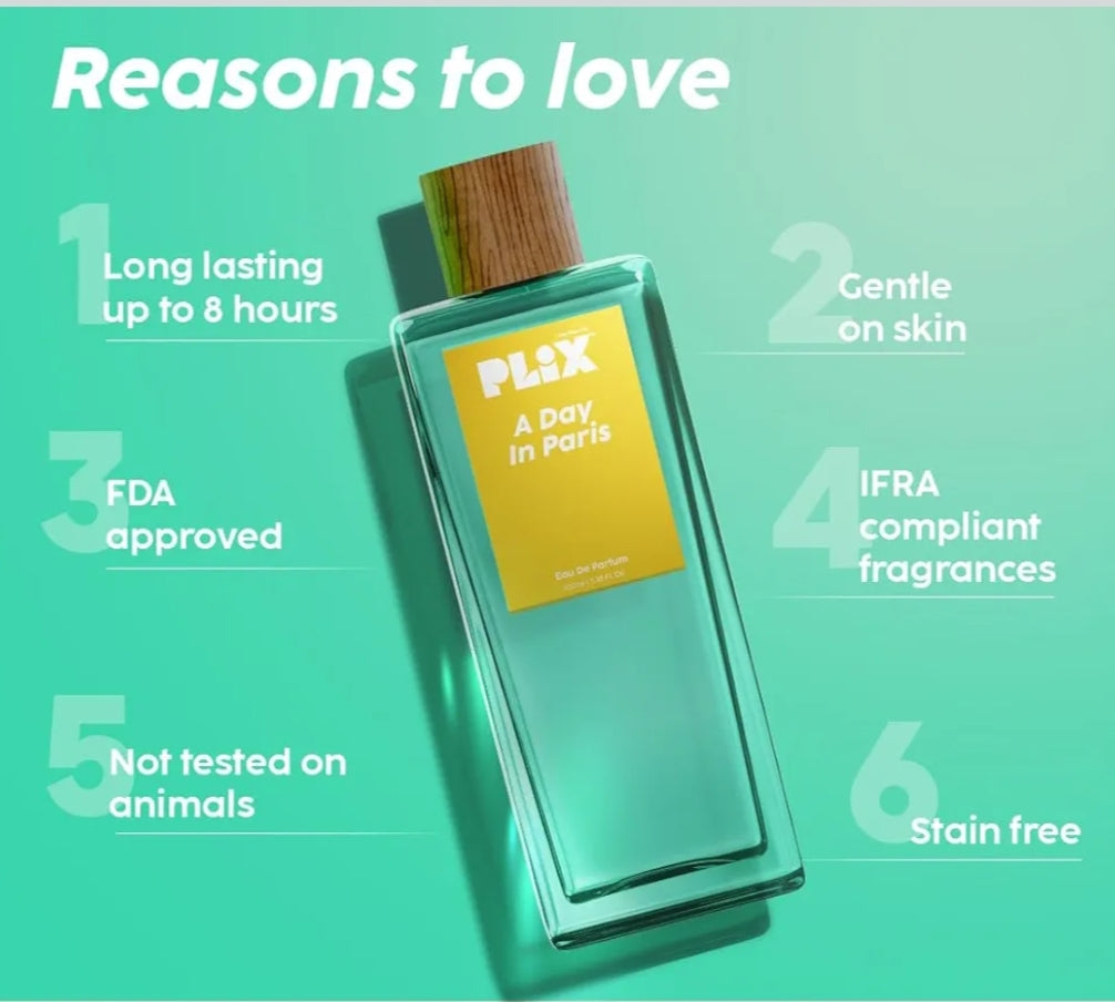 Perfumes & Deodorants- PLIX A Day in Paris Peonies & Geranium Perfume 100ml
