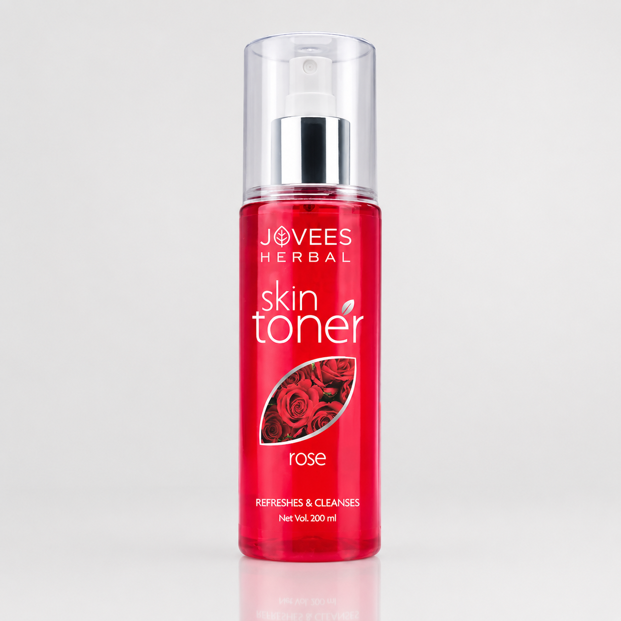 Skin Toner- JOVEES Herbal's Rose Skin Toner which Refreshes & Cleanses Naturally - 100ml