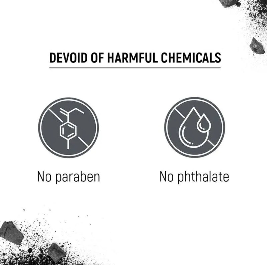 Face Wash- Salon in a Box Daily Deep Cleansing Brightening Face Wash with Volcanic Ash & Activated Charcoal 150ml