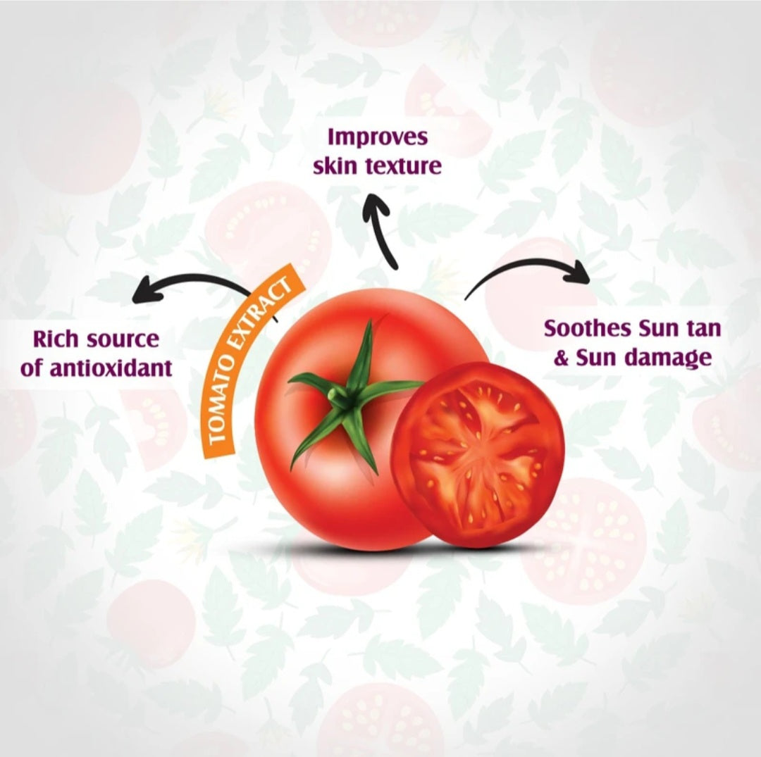 Face Sheet Mask- Lotus Herbals Safe Sun De-Tan Face Serum Sheet Mask enriched with Tomato Extract which Lightens the Effect of Sun Tan and Improves Skin Texture in 10 Minutes - 20gm