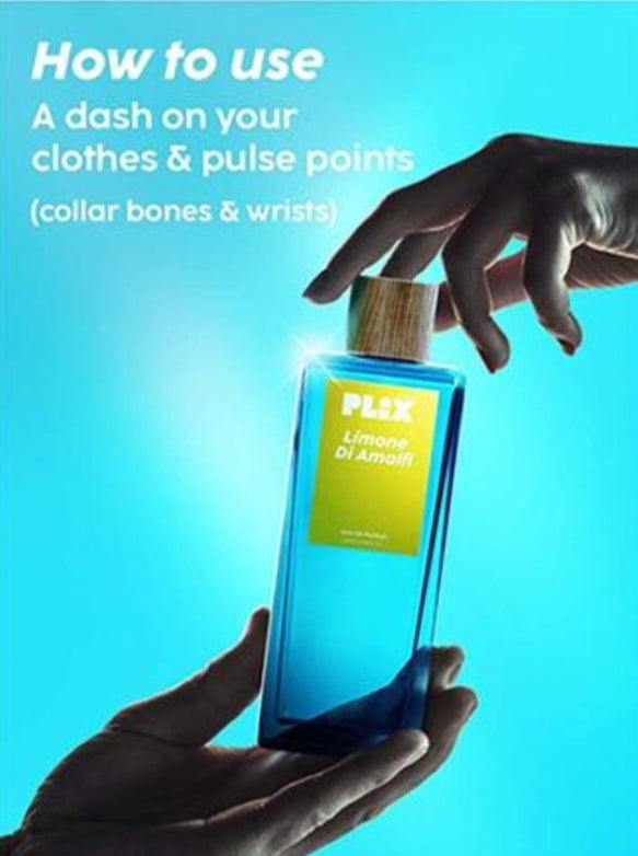 Perfumes & Deodorants- PLIX Limone Di Amalfi Lemon & Amber Wood Perfume 100ml