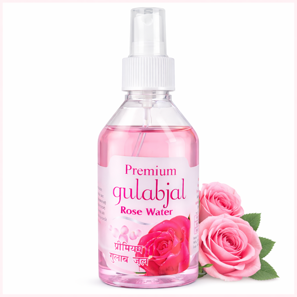 Rose Water- Premium Gulabjal Multipurpose Rose Water for Toning, Hydrating, Cleansing & Moisturizing the Skin - 250ml