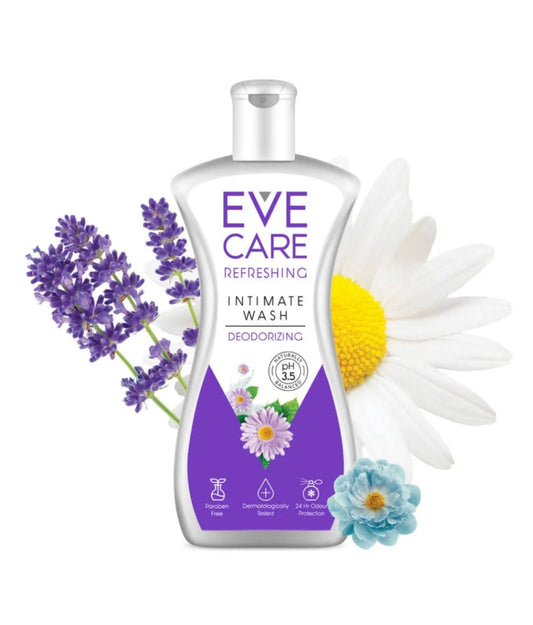 Intimate Wash- Wipro's EVE CARE Refreshing Intimate Wash made with 24Hr Odour Protection- 200ml