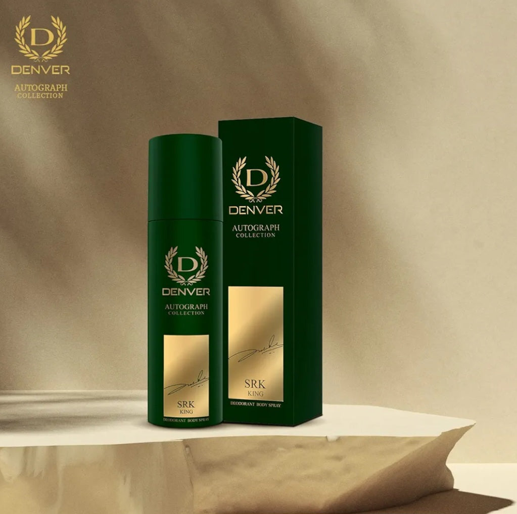 Perfumes & Deodorants- DENVER 'EMPEROR' a SRK Autograph Collection Deodorant Body Spray 140ml