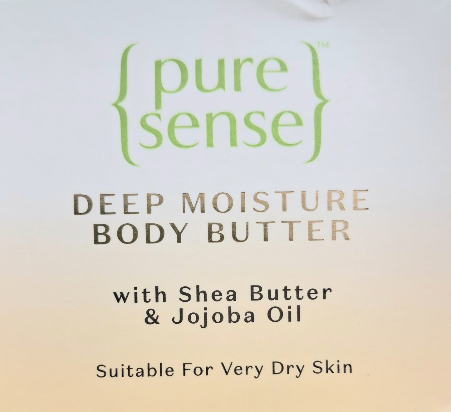 Lotions & Moisturizers- Pure Sense Deep Moisture Body Butter Cream with Shea Butter & Jojoba Oil for Deeply Nourished & Intensely Moisturised Skin. Suitable for Dry Skin 160ml