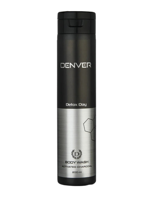 Body Wash- DENVER Detox Day Body Wash with Activated Charcoal 200ml