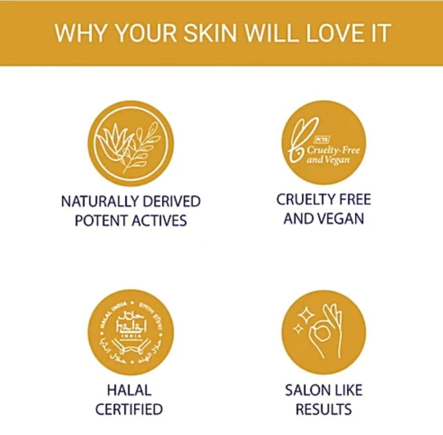 Facial Kit- iba Insta D-Tan 6 Steps Facial Kit with Glycolic Acid, Lemon & Turmeric which Fights Sun Damage and Restores Radiance 60gm.