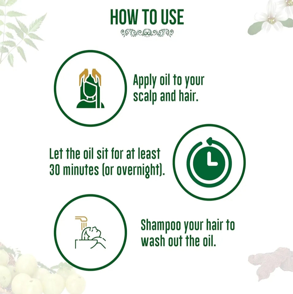 Hair Oil & Shampoo Combo- Balan Ayurvedic Hair Oil 120ml (100 ml + 20ml Free) & Balan Ayurvedic Hair Shampoo 120ml (100 ml + 20ml Free)