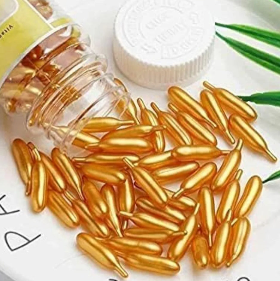 Vitamin-E Facial Oil Soft Gel Capsules 60 Pieces in 1 Box