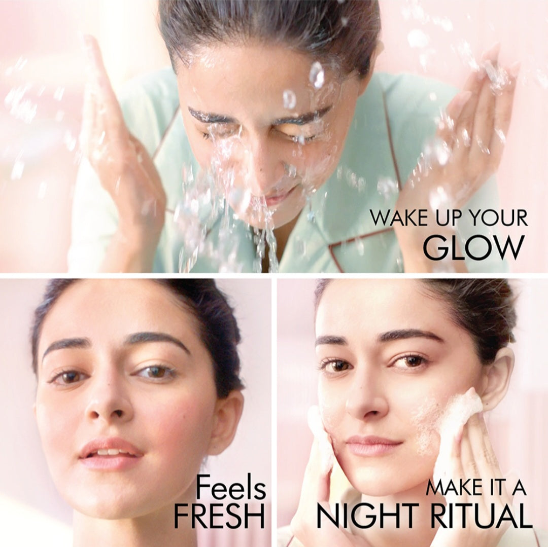 Face Wash- LAKME Blush & Glow Face Wash with Strawberry & Vitamin-C Serum 150gm