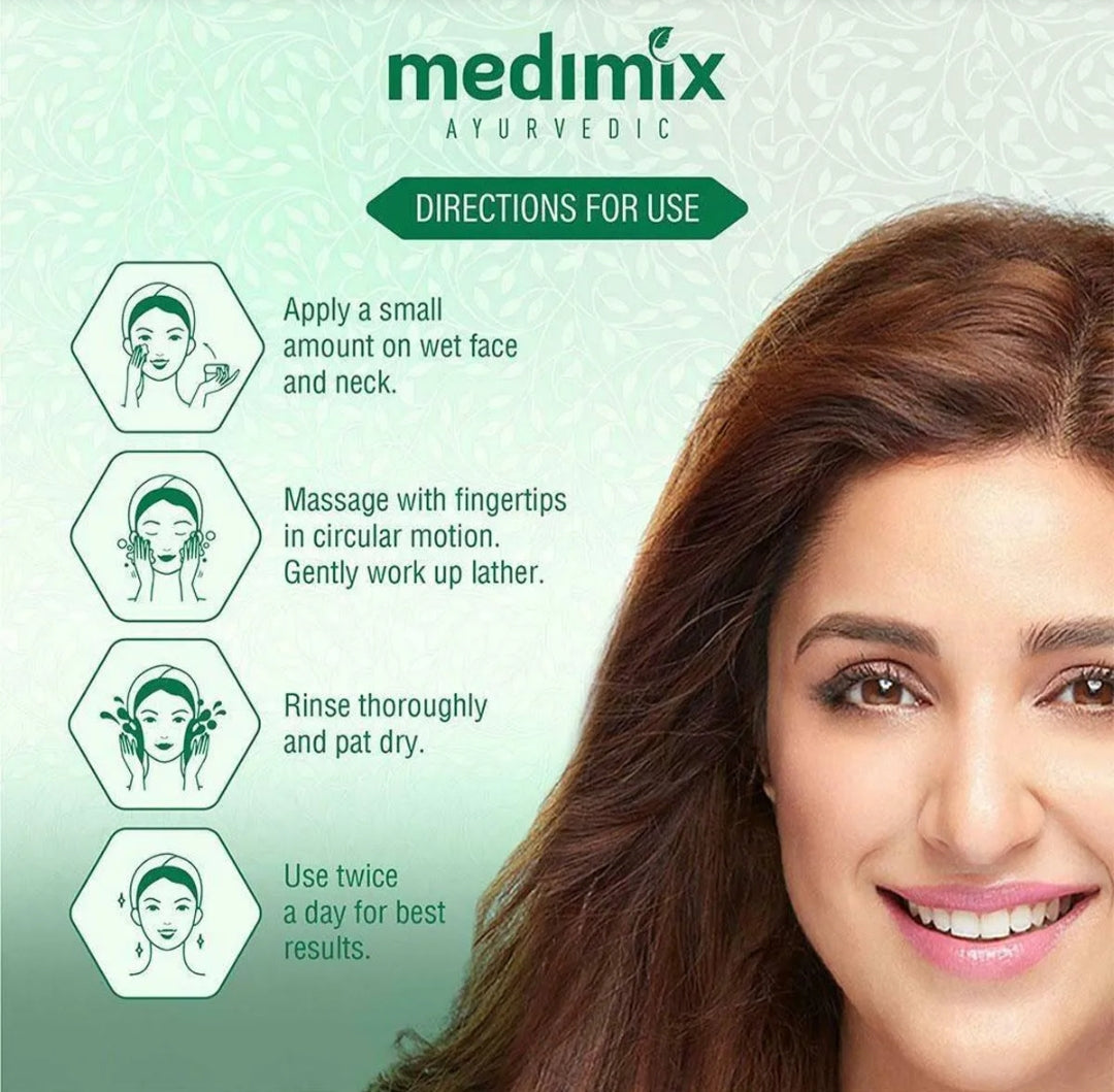 Face Wash- Medimix Ayurvedic Anti Pimple Face Wash with Neem, Aloe Vera and Turmeric which Reduces and Prevents Pimples 100ml