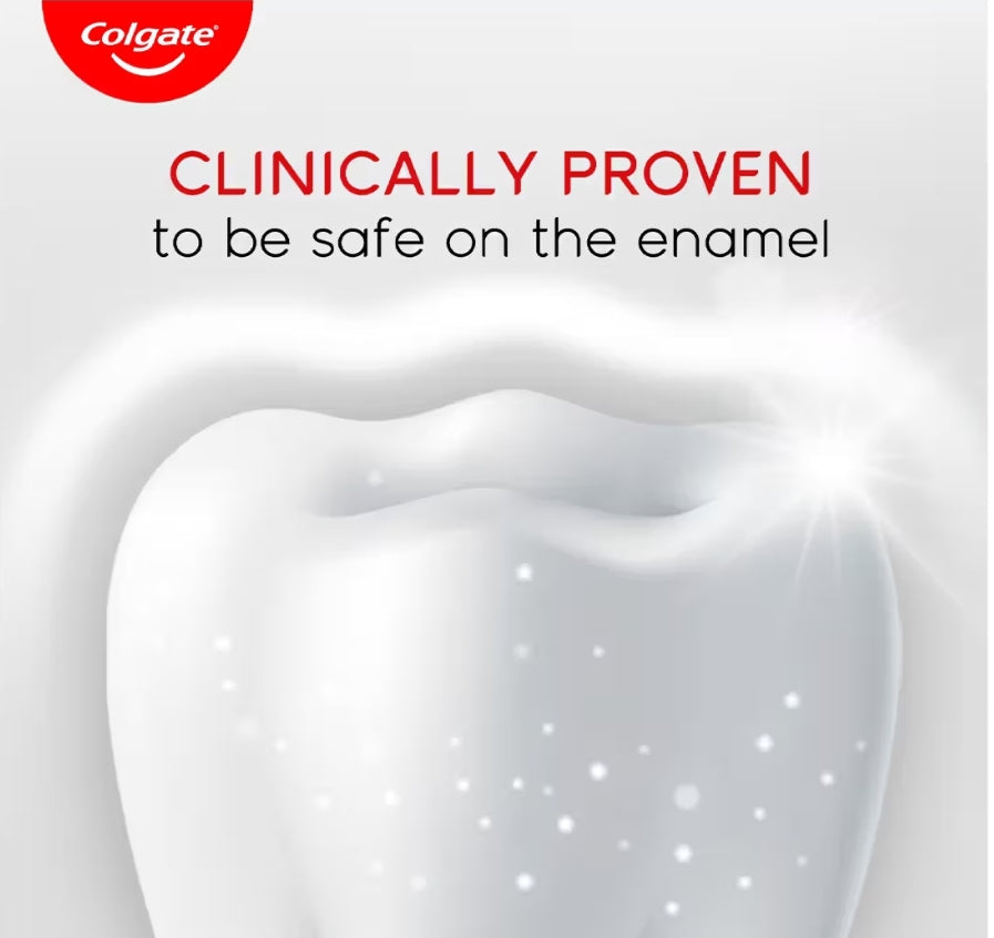 Toothpaste- COLGATE VISIBLE WHITE DAILY ENAMEL SAFE TOOTH PASTE 240 GM (200 GM+40GM Free)