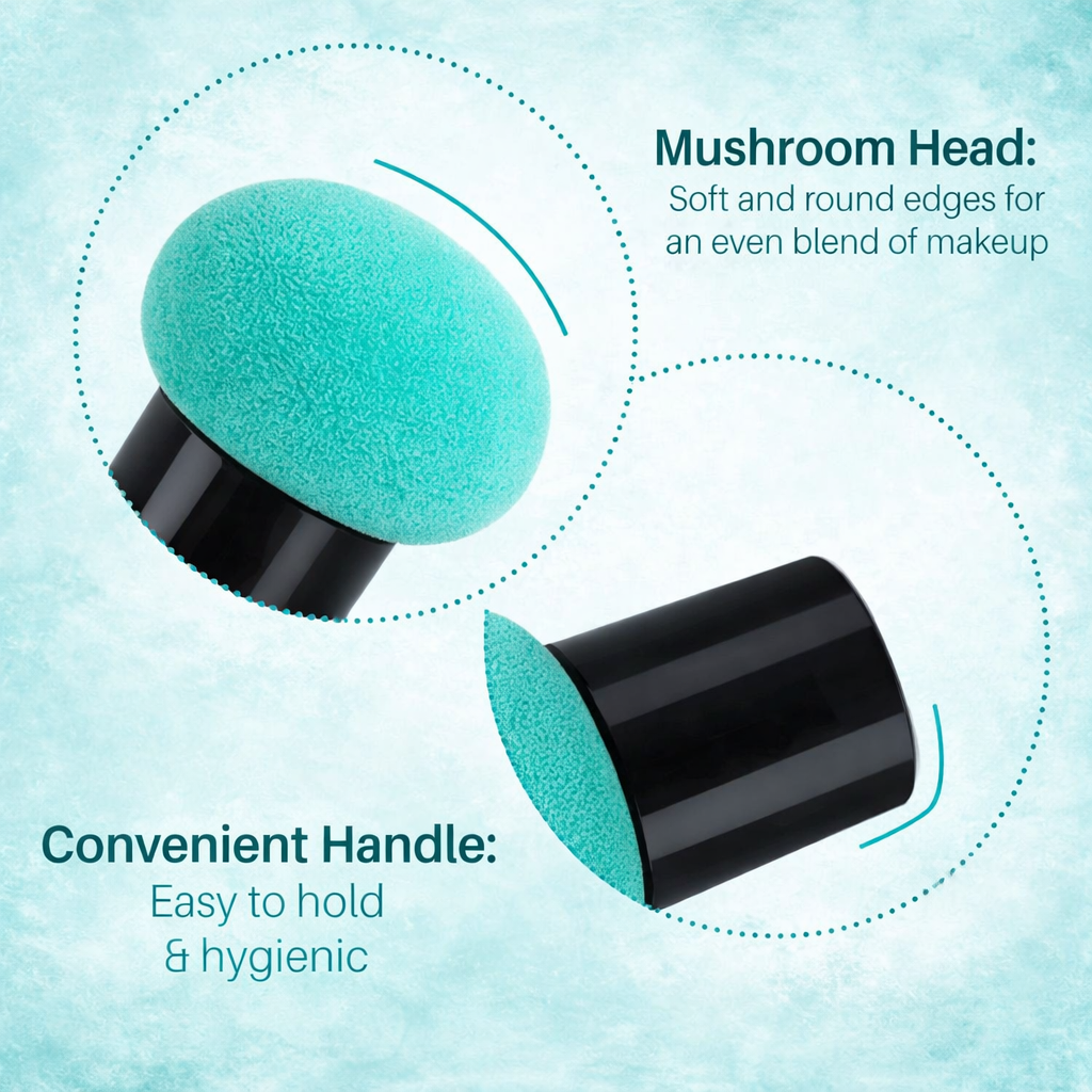 Makeup Puffs, Sponges & Blenders- Huda Beauty's Mushroom Shaped Soft Makeup Sponge
