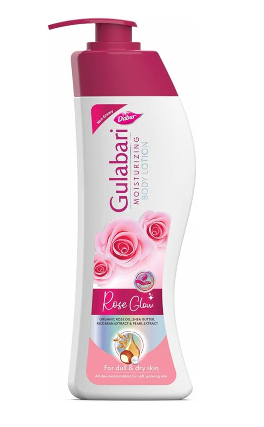 Lotions & Moisturizers- Dabur Gulabari Moisturizing Rose Glow Body Lotion for Dull & Dry Skin 200ml