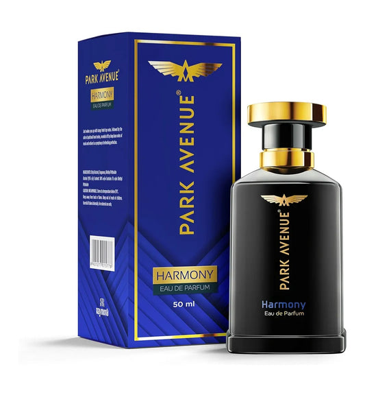 Perfumes & Deodorants- PARK AVENUE HARMONY Natural Perfume Spray for Men with Aromatic Blend Of Patchouli, Musk & Vetiver 50ml