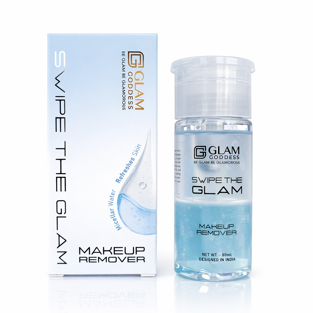 Makeup Remover- GLAM Goodness's Swipe The GLAM Makeup Remover Blue - 80ml