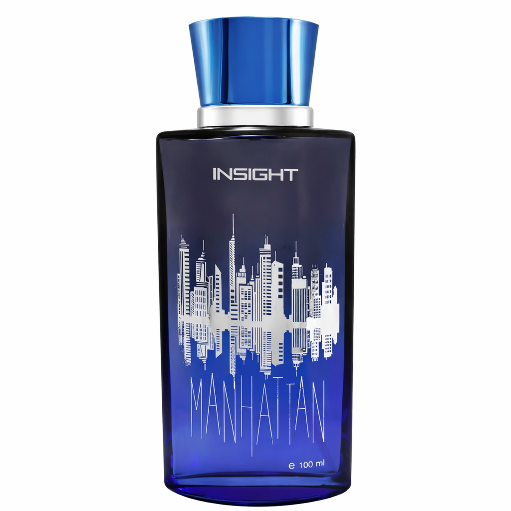 Perfumes & Deodorants- INSIGHT's MANHATTAN EDP Long-Lasting Refreshing Perfume with a Blend of Aromatic Citrus, Floral, Sandalwood, and Musk Notes - 100ml