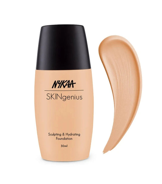 Makeup Foundation- NYKAA Skin Genius Sculpting & Hydrating Foundation - 30ml
