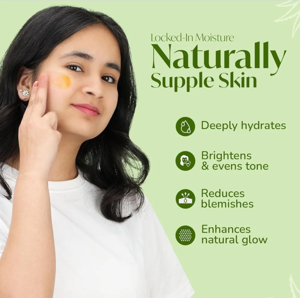 Aloe Vera Gel- MeGlow Nourishing Aloe Vera Gel with Kesar & Chandan 100gm