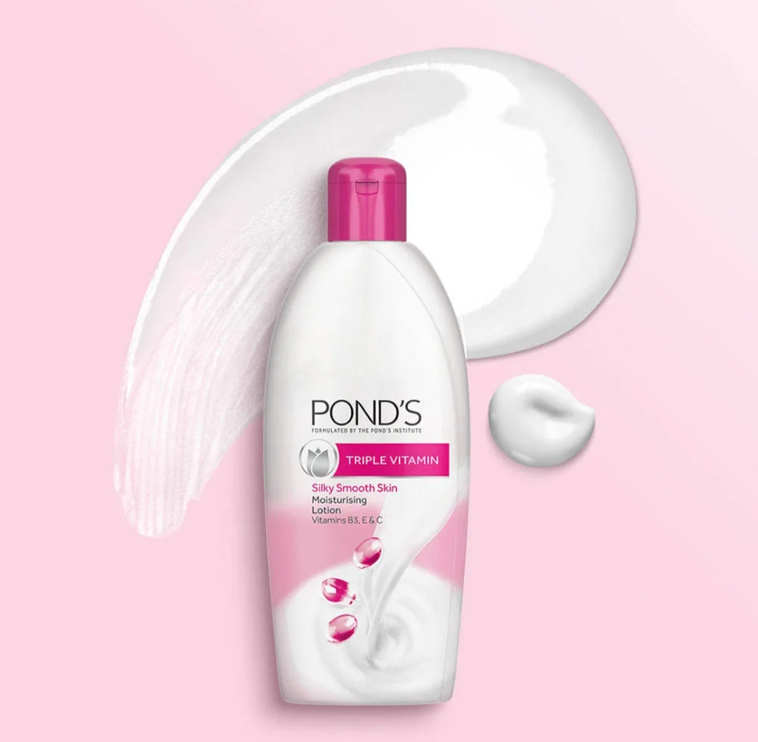 Lotions & Moisturizers- POND'S Niacinamide, Non-Sticky Nourishing Body Lotion for Soft Glowing Skin 90ml
