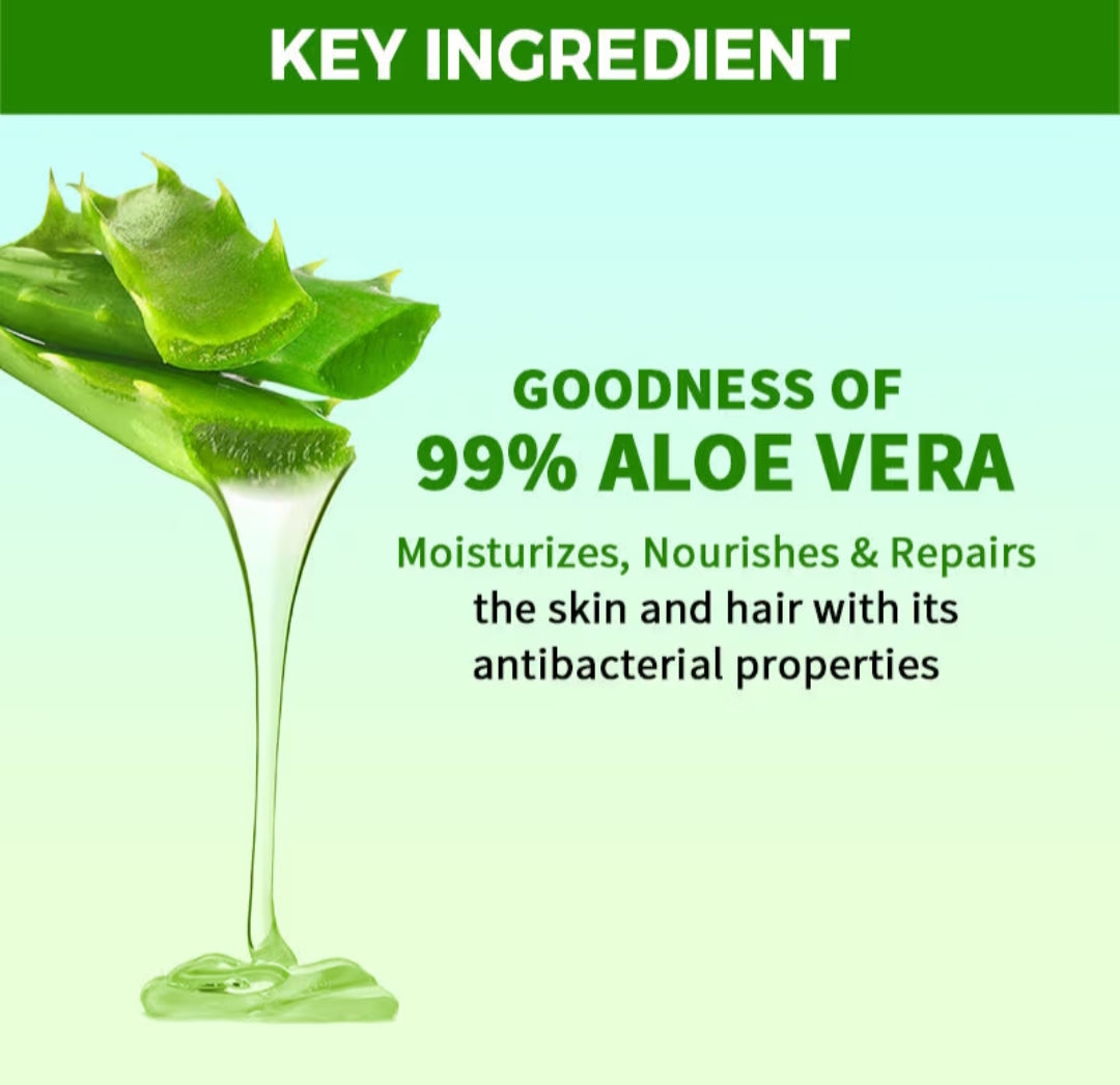 Aloe Vera Gel- Nykaa Naturals Multipurpose Aloe Vera Gel which Moisturises, Nourishes and Repairs the Skin, Face and Hairs 200ml