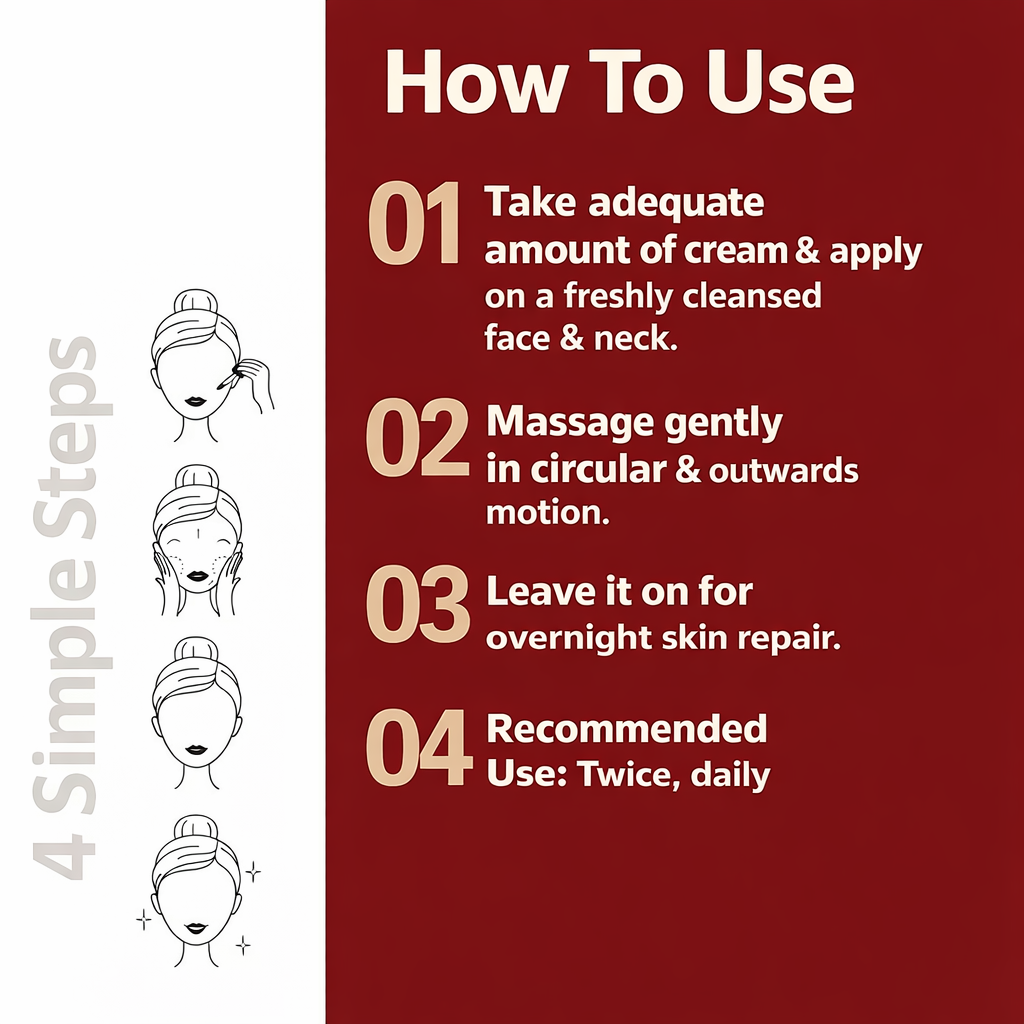 Brightening & Glowing Cream- T.A.C Ayurveda's 10% Kumkumadi Day Cream for Youthful & Radiant Glow with SPF-20 which Moisturizes the Skin while Protecting it from the Sun and Suitable to All Skin Types - 50gm