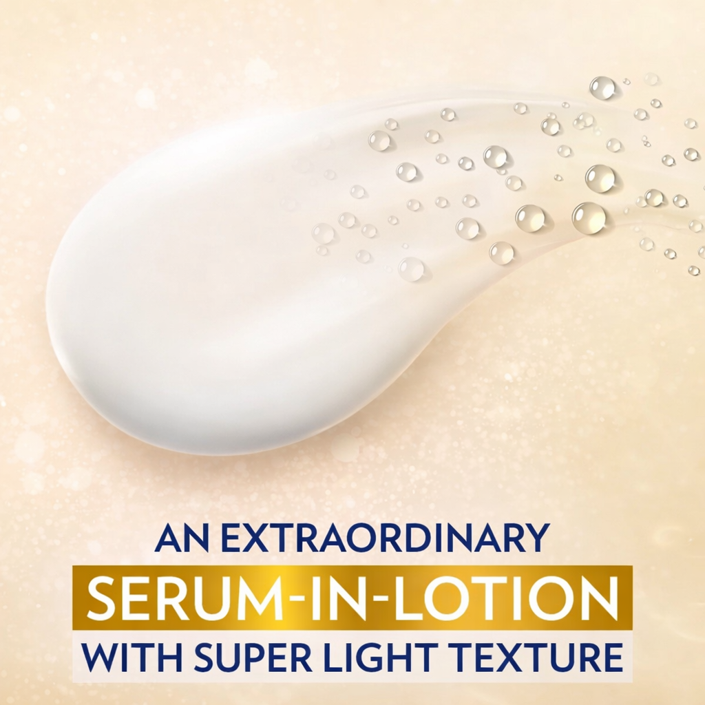 Lotions & Moisturizers- Vaseline Healthy Bright Non-sticky Gluta-Hya Flawless Glow Serum-in-Lotion which is 10X More Powerful than Vitamin-C and enriched with GlutaGlow, Hyaluron, and Pro-Retinol to help Nourish the Skin and Enhance a Flawless Glow - 70ml