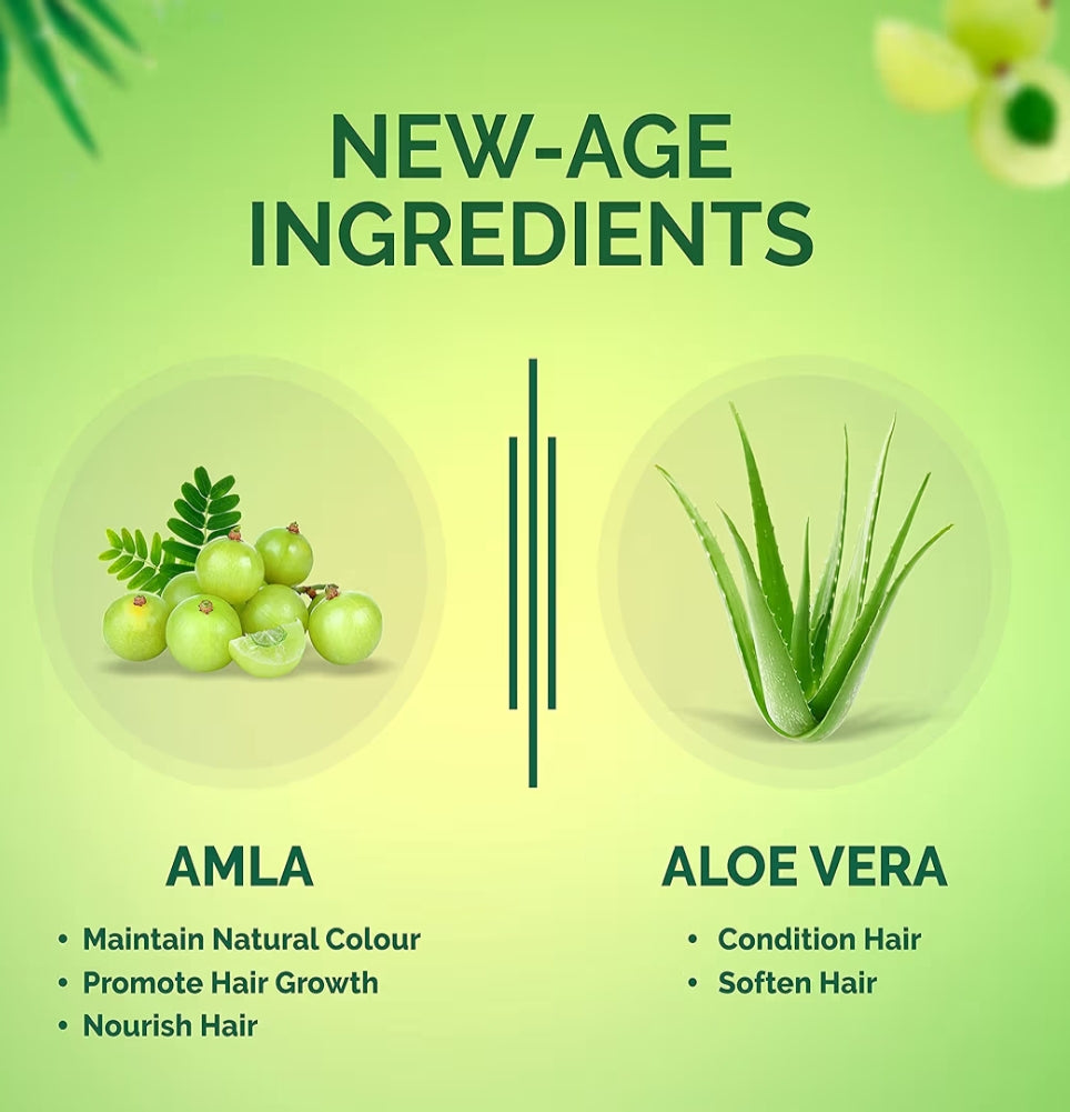 Hair Oil- New Bajaj Amla & Aloevera Non-Sticky Hair Oil for 3x Stronger & Softer Hairs - 160ml