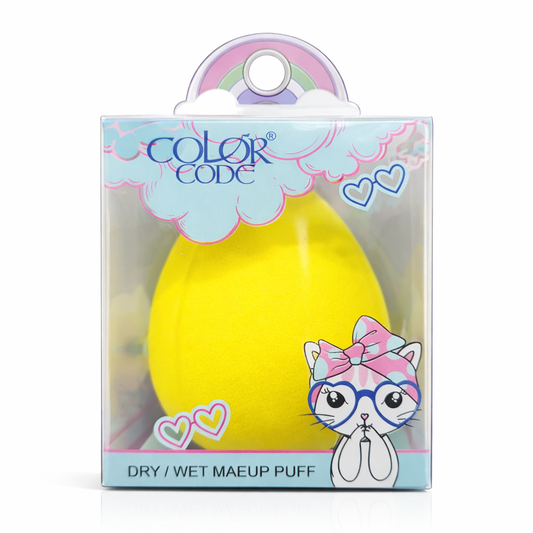 Makeup Puffs, Sponges & Blenders- Color Code's Soft & Silky Professional Premium Quality Sponge